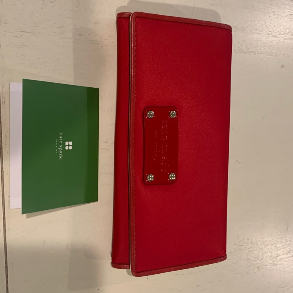 Red Kate Spade Wallet. Brand New